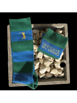 Calcetines Azul y Verde CON UN PAR